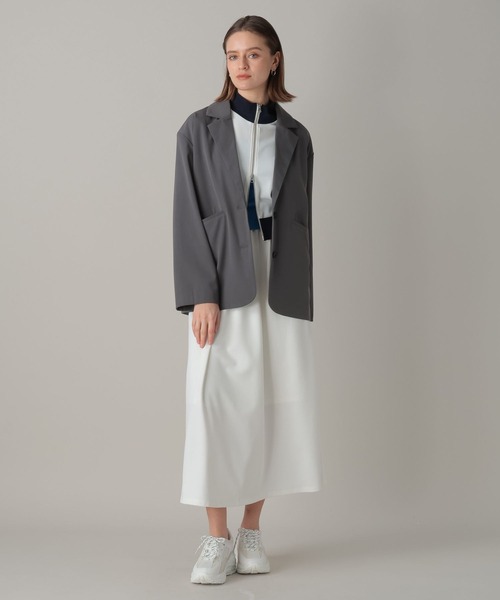 FOREVER 21(フォーエバー トゥエンティーワン)の「【2024SS】半袖トラックジャケット(ジャージ・レディース・ブラック/オフホワイト/ライトブラウン・FREE)」の14枚目の写真