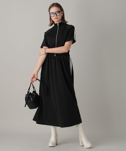 FOREVER 21(フォーエバー トゥエンティーワン)の「【2024SS】半袖トラックジャケット(ジャージ・レディース・ブラック/オフホワイト/ライトブラウン・FREE)」の19枚目の写真