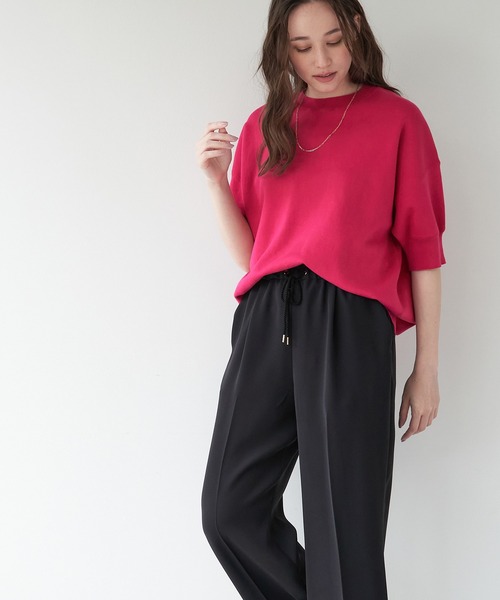 MICA&DEAL（マイカ＆ディール）の「スムースニットハーフ