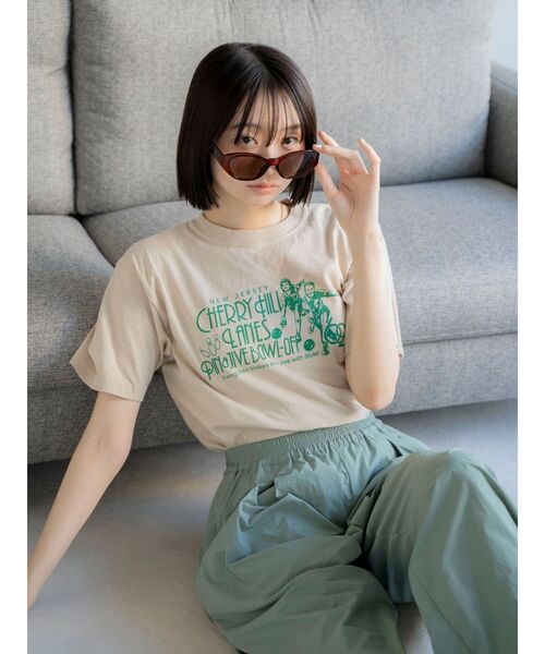 Ungrid(アングリッド)の「オーバルフレームサングラス(サングラス・レディース・ブラック/ブラウン・FREE)」の7枚目の写真