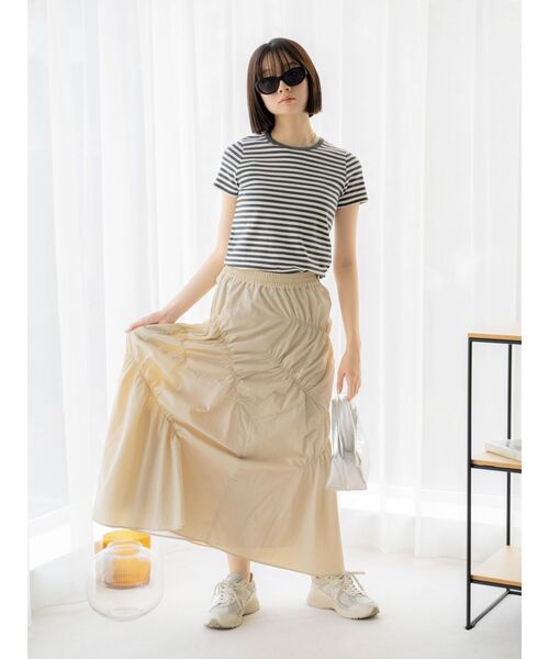 Ungrid(アングリッド)の「オーバルフレームサングラス(サングラス・レディース・ブラック/ブラウン・FREE)」の10枚目の写真