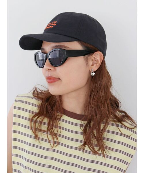 Ungrid(アングリッド)の「オーバルフレームサングラス(サングラス・レディース・ブラック/ブラウン・FREE)」の15枚目の写真