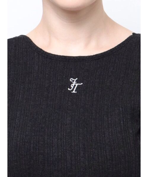 jouetie（ジュエティ）の「ハーフスリーブバックオープンリボントップス（Tシャツ/カットソー・レディース・ブラック/オフホワイト/ピンク/その他1・MEDIUM）」の20枚目の写真