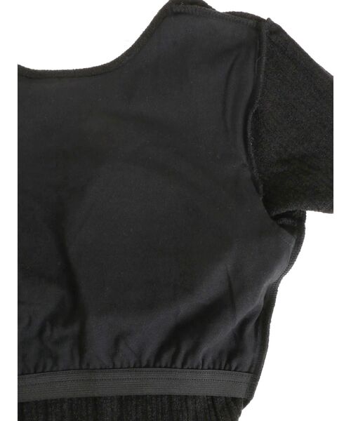 jouetie（ジュエティ）の「ハーフスリーブバックオープンリボントップス（Tシャツ/カットソー・レディース・ブラック/オフホワイト/ピンク/その他1・MEDIUM）」の7枚目の写真