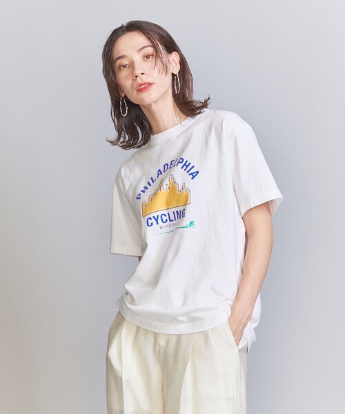 GOOD ROCK SPEED（グッドロックスピード）の「【別注】＜GOOD ROCK SPEED＞スポーツ レトロプリントTシャツ（Tシャツ/カットソー・レディース・ホワイト/ナチュラル/ライトブルー・FREE）」の20枚目の写真