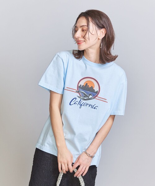 GOOD ROCK SPEED（グッドロックスピード）の「【別注】＜GOOD ROCK SPEED＞スポーツ レトロプリントTシャツ（Tシャツ/カットソー・レディース・ホワイト/ナチュラル/ライトブルー・FREE）」の13枚目の写真
