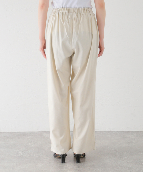 BASERANGE(ベースレンジ)の「【BASERANGE/ベースレンジ】CRAVAT PANTS:パンツ(その他パンツ・レディース・ホワイト×ホワイト・X-SMALL)」の5枚目の写真