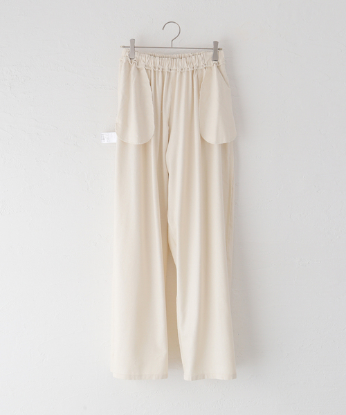 BASERANGE(ベースレンジ)の「【BASERANGE/ベースレンジ】CRAVAT PANTS:パンツ(その他パンツ・レディース・ホワイト×ホワイト・X-SMALL)」の10枚目の写真