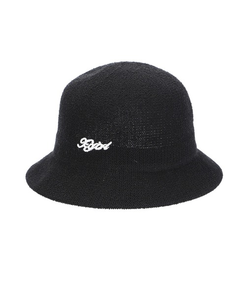 X-girl（エックスガール）の「LOGO BUCKET HAT（ハット・レディース・ブラック/ホワイト・ONE SIZE）」の22枚目の写真