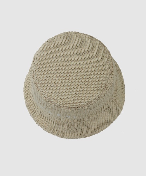 MARNI（マルニ）の「COTTON NYLON / マルニロゴハット（ハット・レディース・ライトピンク/ナチュラル/ブラック・M）」の6枚目の写真