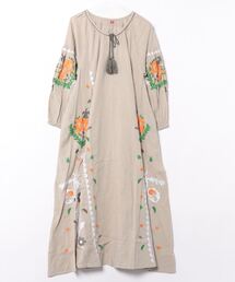 チャイハネ（チャイハネ）の「【チャイハネ】スザニー刺繍ワンピース