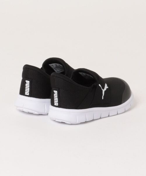 PUMA(プーマ)の「PUMA プーマ 12-16 BAO 2 SLIP INF バオ 2 スリップ インファント 399045 ABC-MART限定 *01BLACK/WHITE(スリッポン・キッズ・ブラック・15 /14/16/13/12)」の2枚目の写真