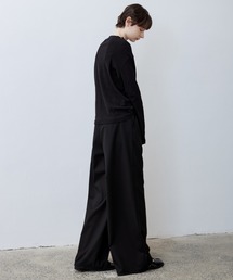 tageechita 't'エンブロイダリーナローストレートパンツ UNISEX