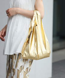 【BAGGU/バグゥ】BABY BAGGU メタリック：トートバッグ