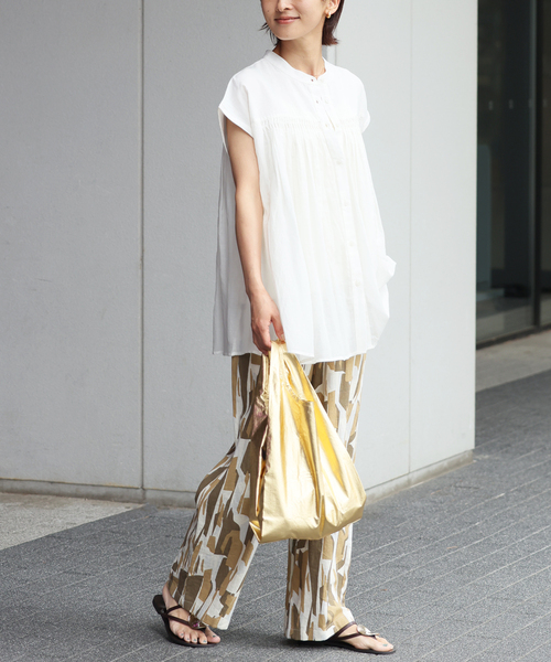 JOURNAL STANDARD relume（ジャーナルスタンダード　レリューム）の「【BAGGU/バグゥ】BABY BAGGU メタリック：トートバッグ（トートバッグ・レディース・シルバー/ゴールド・FREE）」の3枚目の写真