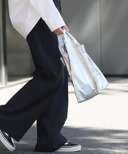 JOURNAL STANDARD relume（ジャーナルスタンダード　レリューム）の「【BAGGU/バグゥ】BABY BAGGU メタリック：トートバッグ（トートバッグ・レディース・シルバー/ゴールド・FREE）」の10枚目の写真