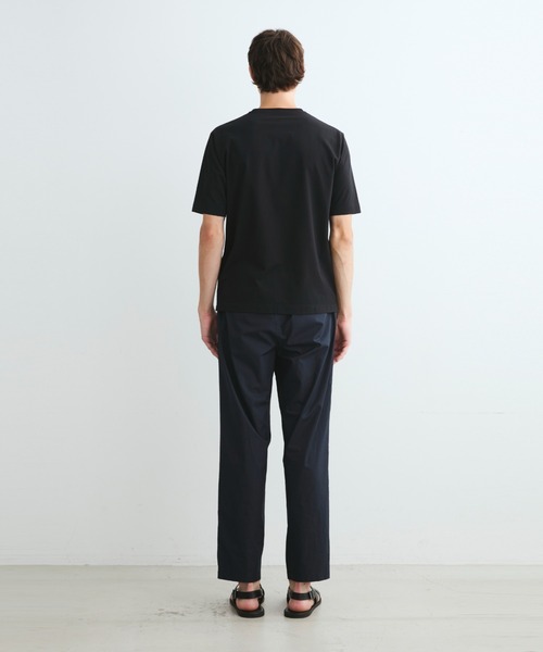 three dots(スリードッツ)の「パウダリーコットン VネックTシャツ(Tシャツ/カットソー・メンズ・ホワイト/ネイビー/ブラック/ライトグレー・LARGE/MEDIUM/SMALL)」の11枚目の写真