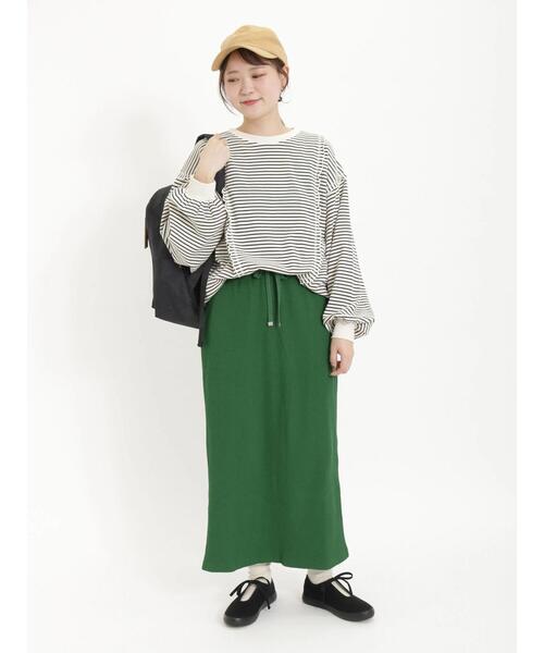 Samansa Mos2（サマンサ モスモス）の「リネンバックロゴ刺繍キャップ（ハット・レディース・ネイビー/ベージュ/キャメル・F）」の14枚目の写真