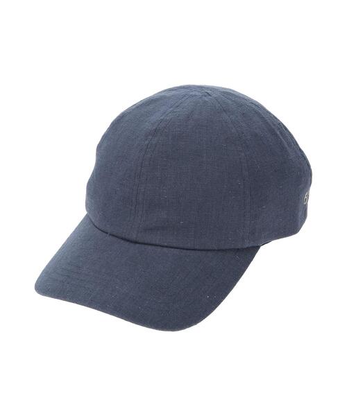 Samansa Mos2（サマンサ モスモス）の「リネンバックロゴ刺繍キャップ（ハット・レディース・ネイビー/ベージュ/キャメル・F）」の17枚目の写真