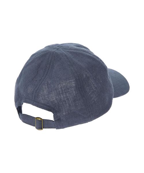 Samansa Mos2（サマンサ モスモス）の「リネンバックロゴ刺繍キャップ（ハット・レディース・ネイビー/ベージュ/キャメル・F）」の18枚目の写真