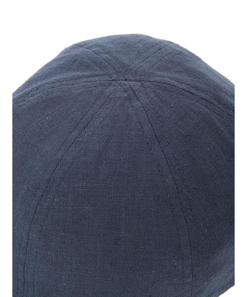 Samansa Mos2（サマンサ モスモス）の「リネンバックロゴ刺繍キャップ（ハット・レディース・ネイビー/ベージュ/キャメル・F）」の20枚目の写真