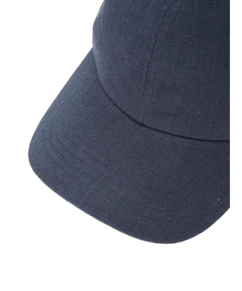 Samansa Mos2（サマンサ モスモス）の「リネンバックロゴ刺繍キャップ（ハット・レディース・ネイビー/ベージュ/キャメル・F）」の21枚目の写真