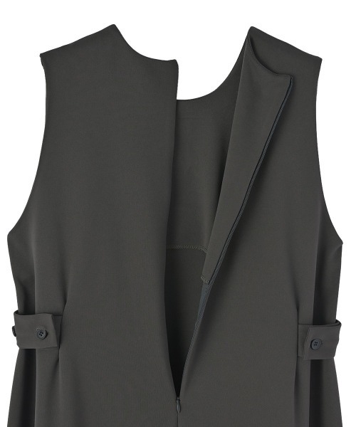 marjour(マージュール)の「JERSEY SIDE BELT ONEPIECE(ワンピース・レディース・チャコール/ブラック・M)」の13枚目の写真