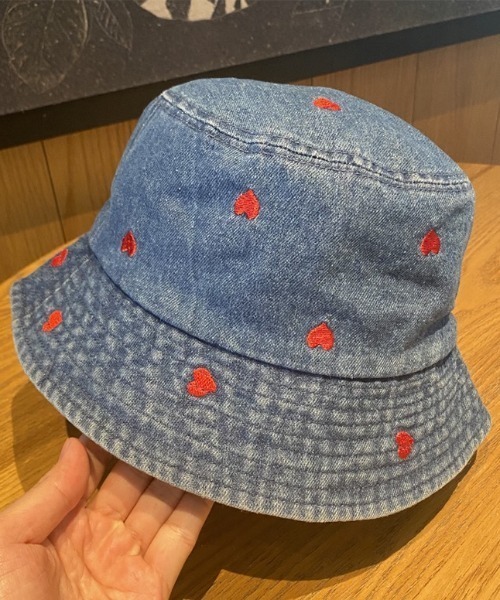 KAPITAL duffle バケットハット 壁画柄 アニマル柄リバーシブルバケットハット（ハット） | kladskap