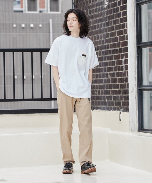 coen(コーエン)の「<Parknik>アウトドアポケットTシャツ(Tシャツ/カットソー・メンズ・ホワイト/パープル/ベージュ/ブラック/ネイビー・S/XL/L/M)」の22枚目の写真