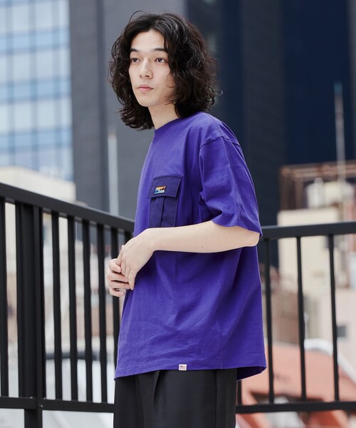coen(コーエン)の「<Parknik>アウトドアポケットTシャツ(Tシャツ/カットソー・メンズ・ホワイト/パープル/ベージュ/ブラック/ネイビー・S/XL/L/M)」の10枚目の写真