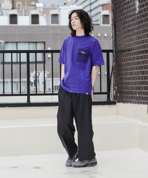 coen(コーエン)の「<Parknik>アウトドアポケットTシャツ(Tシャツ/カットソー・メンズ・ホワイト/パープル/ベージュ/ブラック/ネイビー・S/XL/L/M)」の11枚目の写真