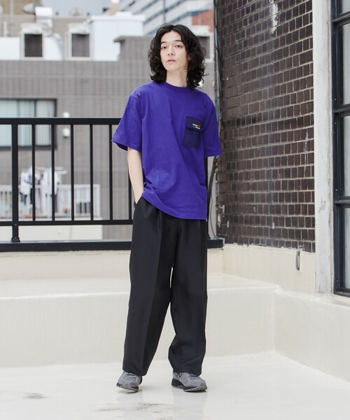 coen(コーエン)の「<Parknik>アウトドアポケットTシャツ(Tシャツ/カットソー・メンズ・ホワイト/パープル/ベージュ/ブラック/ネイビー・S/XL/L/M)」の13枚目の写真