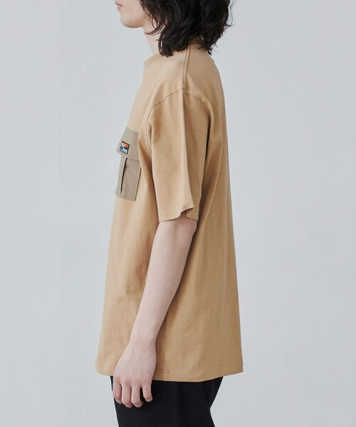 coen(コーエン)の「<Parknik>アウトドアポケットTシャツ(Tシャツ/カットソー・メンズ・ホワイト/パープル/ベージュ/ブラック/ネイビー・S/XL/L/M)」の16枚目の写真