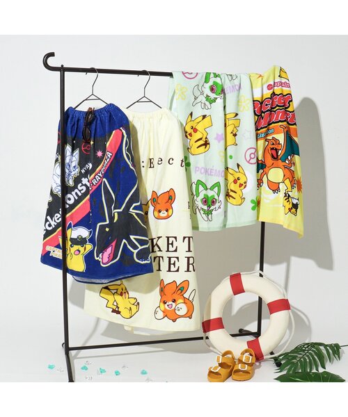 メルカリ唯一の出品！ポケモンセンター限定 バスタオル BonVoyage