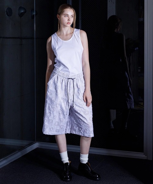 VOAAOV（ヴォアーブ）の「【VOAAOV】Sweet Jacqurd SHORT PANTS