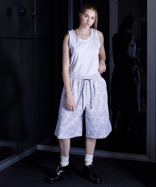 パンツ VOAAOV SWEET JACQUARD SHORT VOAAOV（ヴォアーブ）の「【VOAAOV】Sweet Jacqurd SHORT PANTS