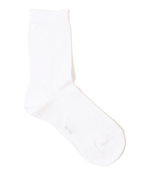 FALKE(ファルケ)の「FALKE FAMILY コットンナイロンソックス(ソックス/靴下・レディース・ホワイト/ブラック/ダークグリーン/グレー/ブルー・FREE)」の3枚目の写真