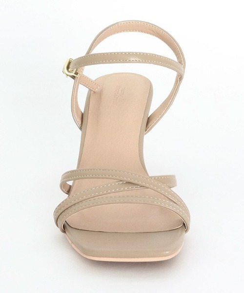 Pierrot（ピエロ）の「クロスストラップサンダル（サンダル・レディース・シルバー/ブラック/グレイッシュベージュ・S/M/L/LL）」の22枚目の写真