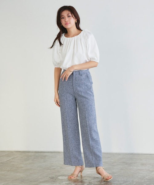 Pierrot（ピエロ）の「クロスストラップサンダル（サンダル・レディース・シルバー/ブラック/グレイッシュベージュ・S/M/L/LL）」の10枚目の写真