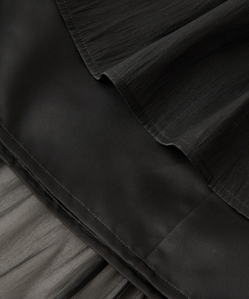 RIVE DROITE（リヴドロワ）の「オーガンジーボリュームスカート（スカート・レディース・アイボリー/ブラック・FREE）」の19枚目の写真