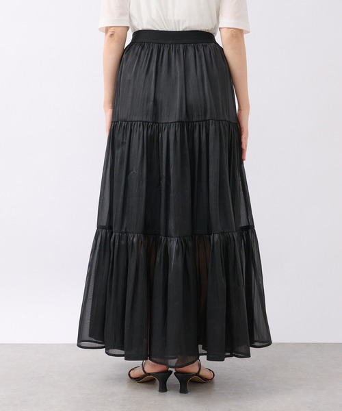 RIVE DROITE（リヴドロワ）の「オーガンジーボリュームスカート（スカート・レディース・アイボリー/ブラック・FREE）」の22枚目の写真