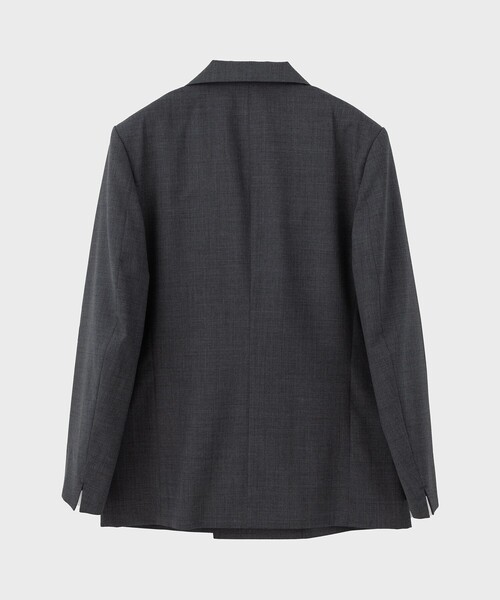 ETHOSENS(エトセンス)の「【ETHOSENS/エトセンス】別注 3collar jacket(テーラードジャケット・メンズ・グレー/ブラック・2/3)」の3枚目の写真