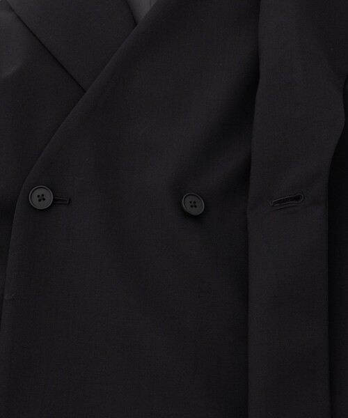 ETHOSENS(エトセンス)の「【ETHOSENS/エトセンス】別注 3collar jacket(テーラードジャケット・メンズ・グレー/ブラック・2/3)」の6枚目の写真