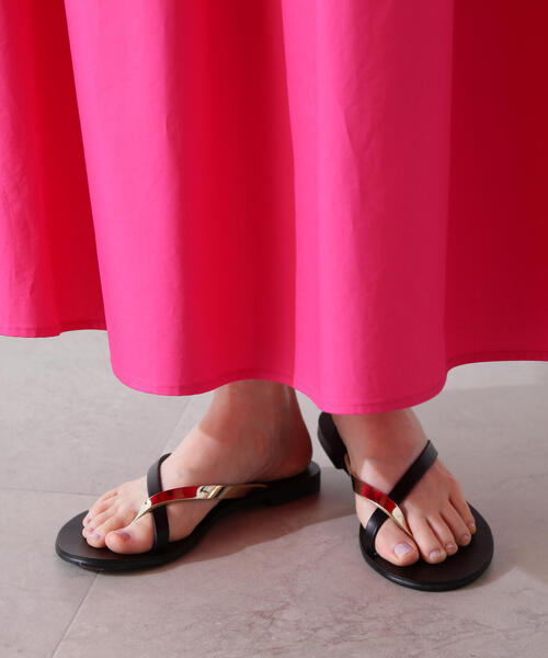 NICOLAS LAINAS（ニコラスライナス）の「◆【NICOLAS LAINAS】トングサンダル（サンダル・レディース・ゴールド/シルバー・37/38）」の12枚目の写真