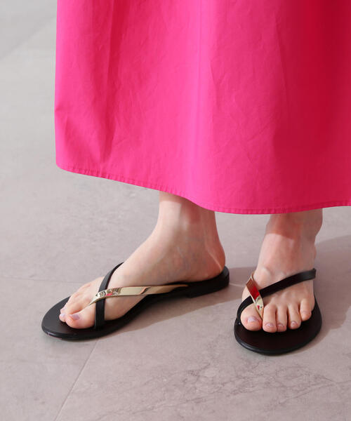 NICOLAS LAINAS（ニコラスライナス）の「◆【NICOLAS LAINAS】トングサンダル（サンダル・レディース・ゴールド/シルバー・37/38）」の11枚目の写真