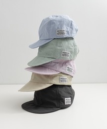 ARCH & LINE（アーチアンドライン）の「《環境配慮素材》UVCUT NYLON BASIC CAP 紫外線カット 撥水 接触冷感（キャップ・レディース）」