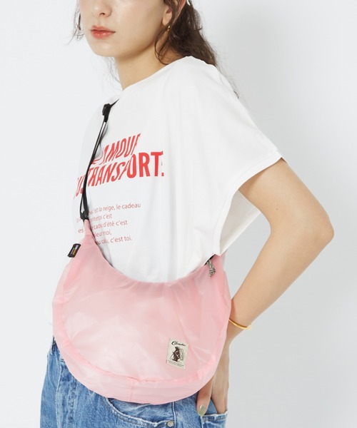 COBMASTER(コブマスター)の「【COBMASTER】ナイロン ショルダーバッグ / BANANA S BAG(バックパック/リュック・レディース・サックスブルー/ピンク/イエロー・フリー)」の3枚目の写真