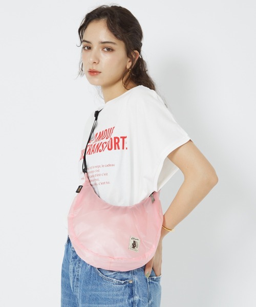 COBMASTER(コブマスター)の「【COBMASTER】ナイロン ショルダーバッグ / BANANA S BAG(バックパック/リュック・レディース・サックスブルー/ピンク/イエロー・フリー)」の4枚目の写真