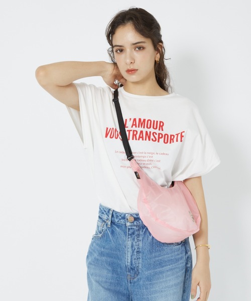 COBMASTER(コブマスター)の「【COBMASTER】ナイロン ショルダーバッグ / BANANA S BAG(バックパック/リュック・レディース・サックスブルー/ピンク/イエロー・フリー)」の5枚目の写真