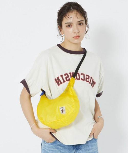 COBMASTER(コブマスター)の「【COBMASTER】ナイロン ショルダーバッグ / BANANA S BAG(バックパック/リュック・レディース・サックスブルー/ピンク/イエロー・フリー)」の12枚目の写真